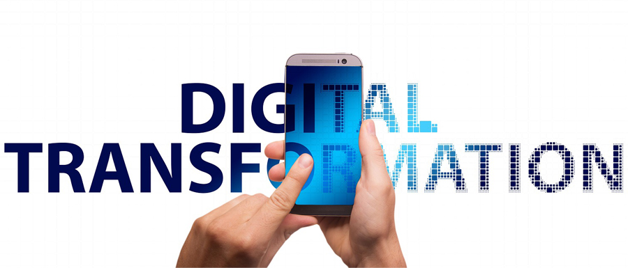 Dijital dönüşüm temalı görsel