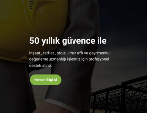 Fidan Yapı web sitesi